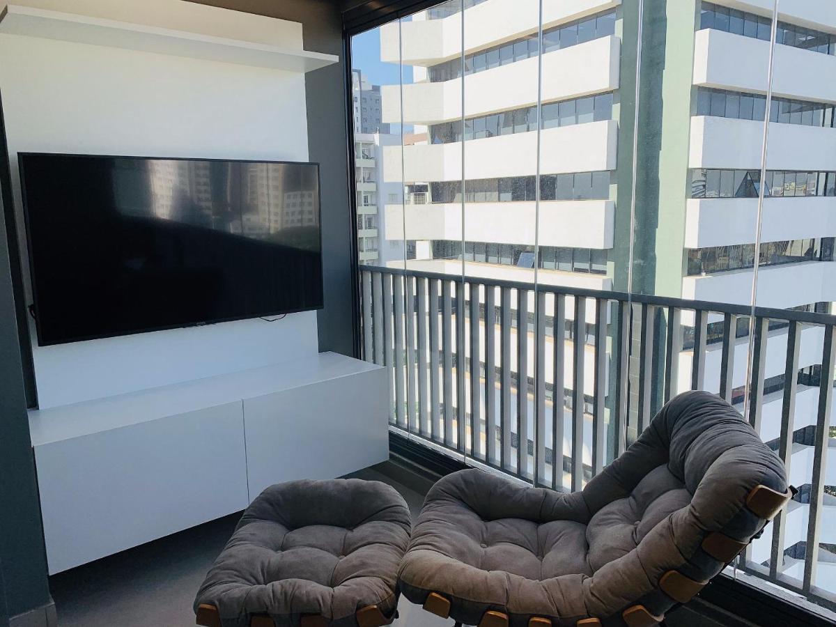 Oasis Urbano: Studio Deslumbrante Com Piscina Na Cobertura By Dabra House- Vn 03 São Paulo Ngoại thất bức ảnh