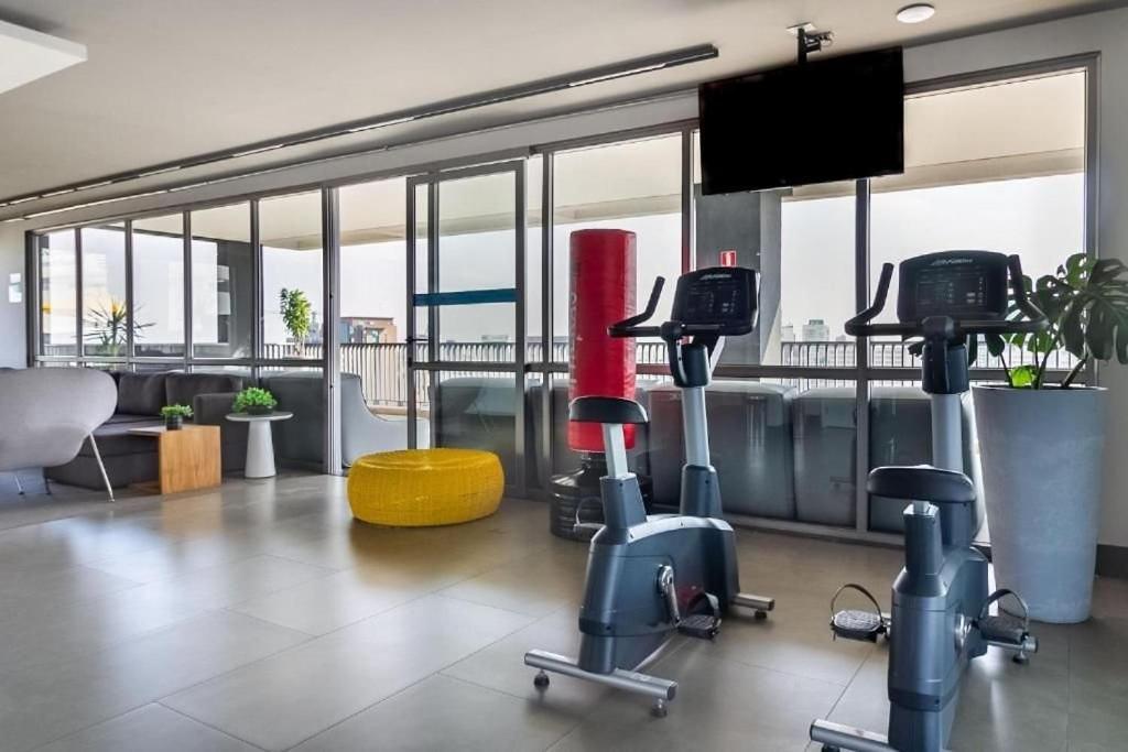Oasis Urbano: Studio Deslumbrante Com Piscina Na Cobertura By Dabra House- Vn 03 São Paulo Ngoại thất bức ảnh