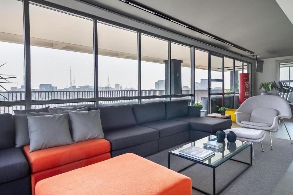 Oasis Urbano: Studio Deslumbrante Com Piscina Na Cobertura By Dabra House- Vn 03 São Paulo Ngoại thất bức ảnh