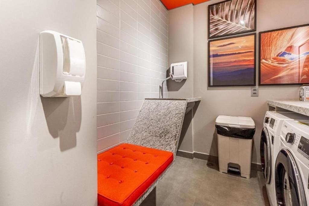 Oasis Urbano: Studio Deslumbrante Com Piscina Na Cobertura By Dabra House- Vn 03 São Paulo Ngoại thất bức ảnh